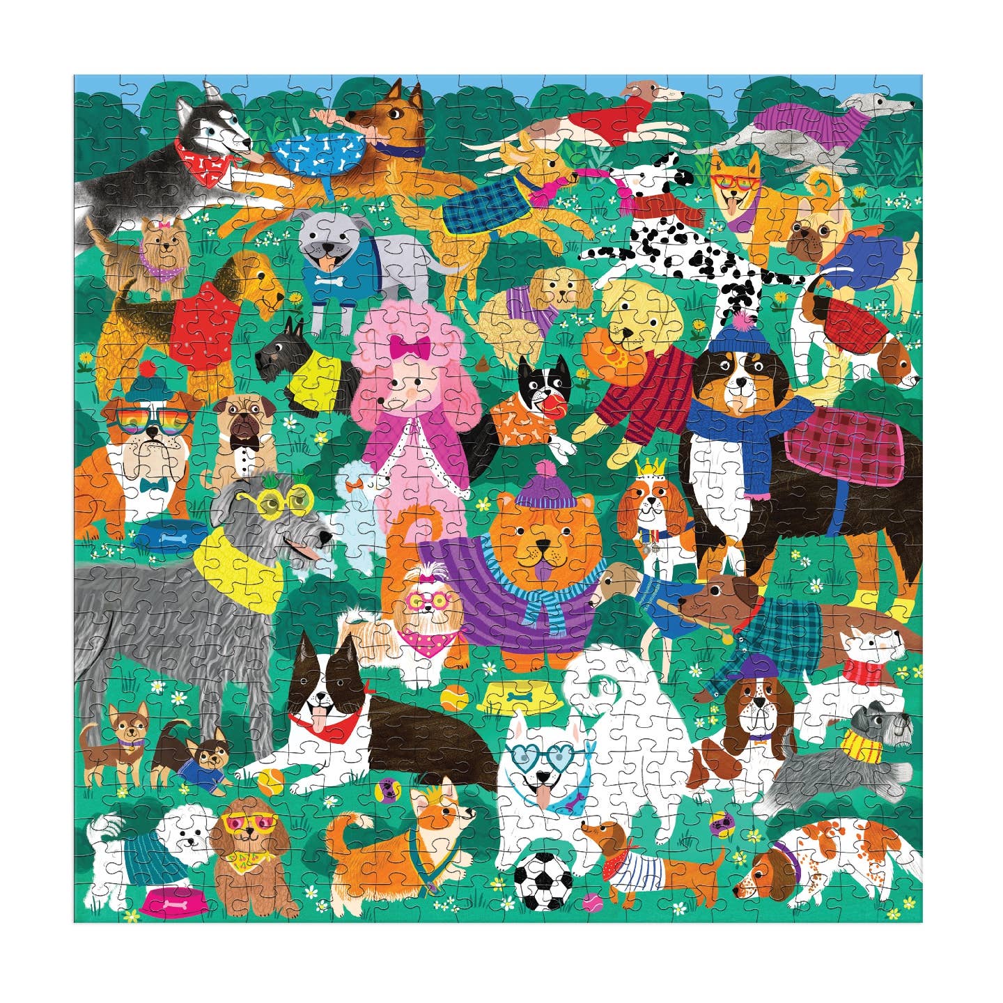 Doggone Days 500 Piece Family Puzzle