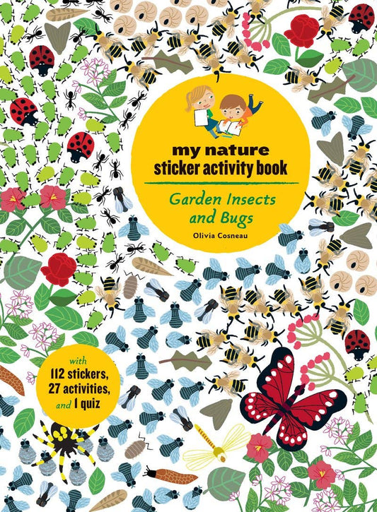 Garden Insects and Bugs Sticker Activity Book