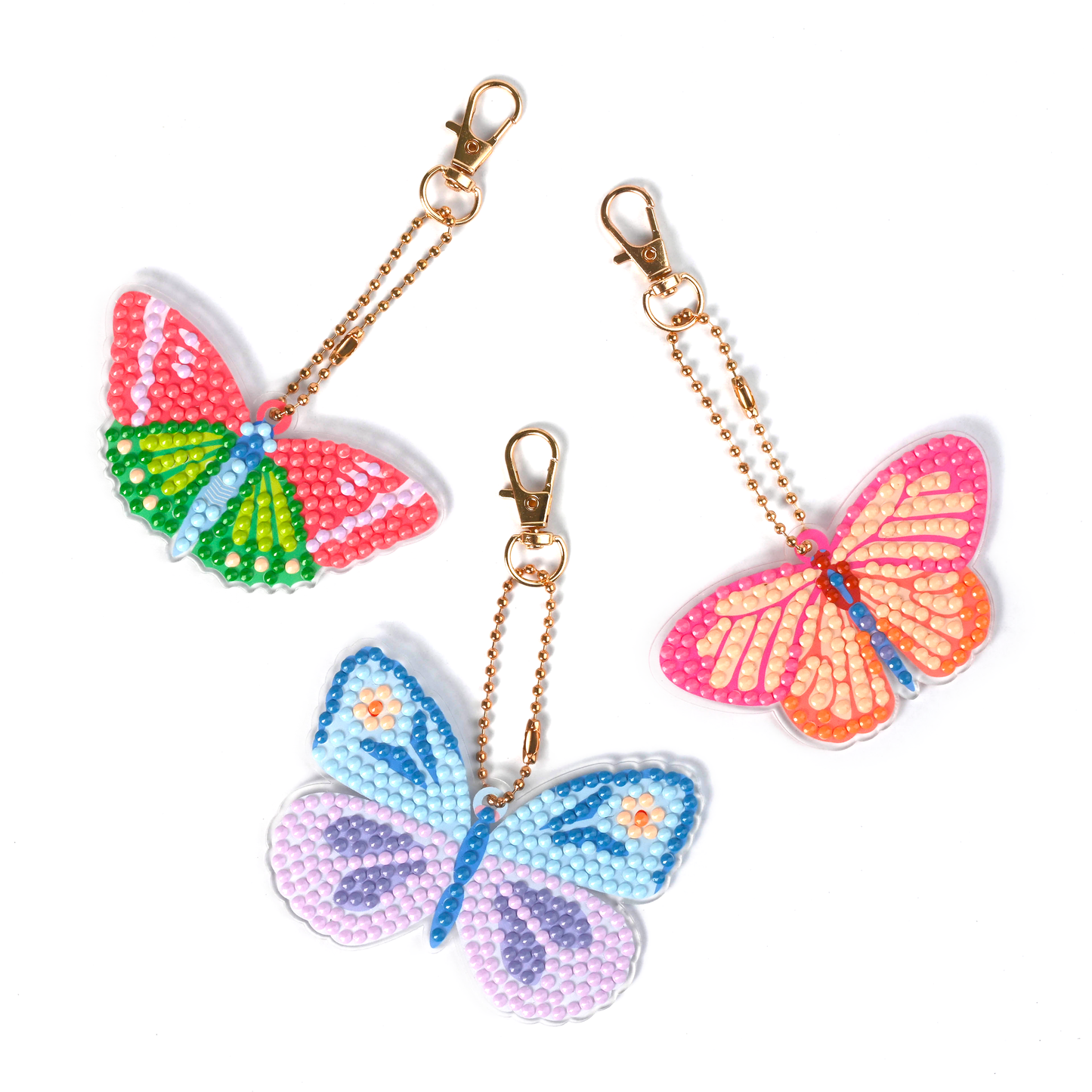 Diamond Art DIY Keychains - Butterfly
