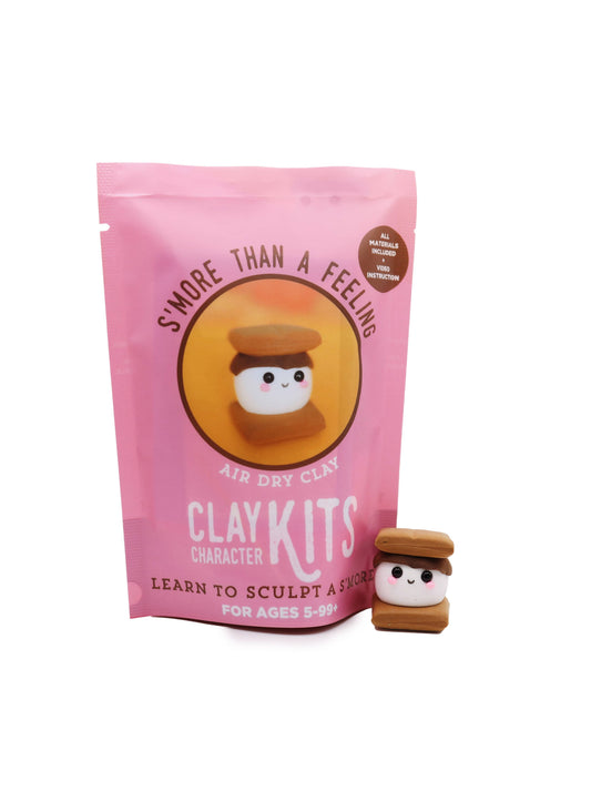 S'more Than A Feeling Air Dry Clay Kit |  Arts & Craft Kit