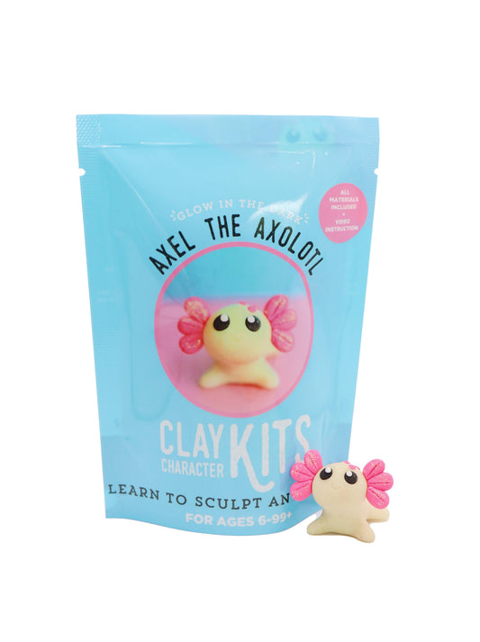 Axel the Axolotl DIY Polymer Clay Kit