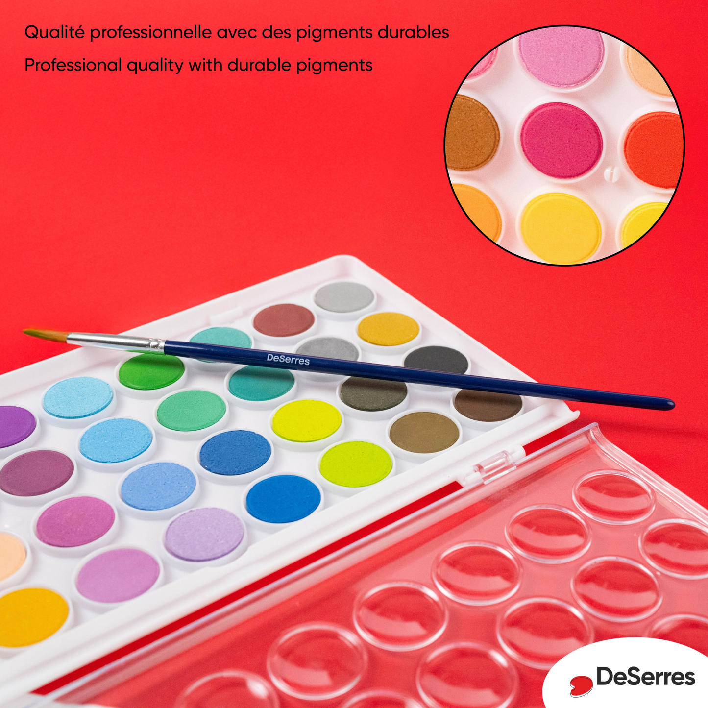 36 Colours Watercolour Set