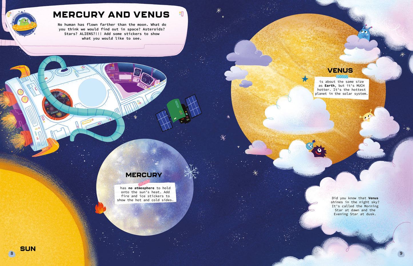 Deluxe Sticker Book: Space