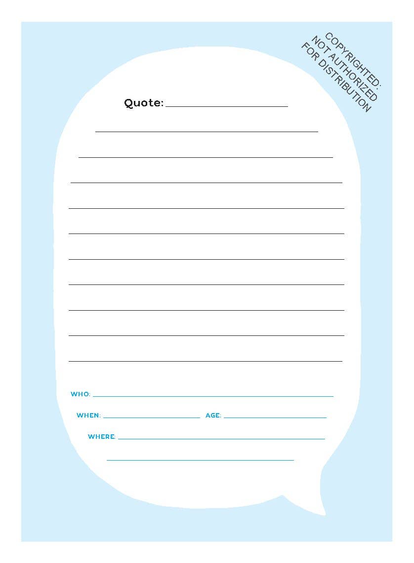 My Quotable Kid - Journal for Parents