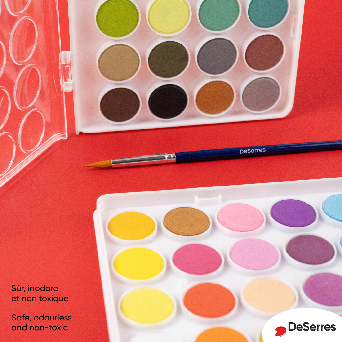 36 Colours Watercolour Set