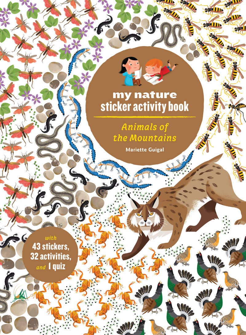Animals of the Mountains Sticker Activity Book