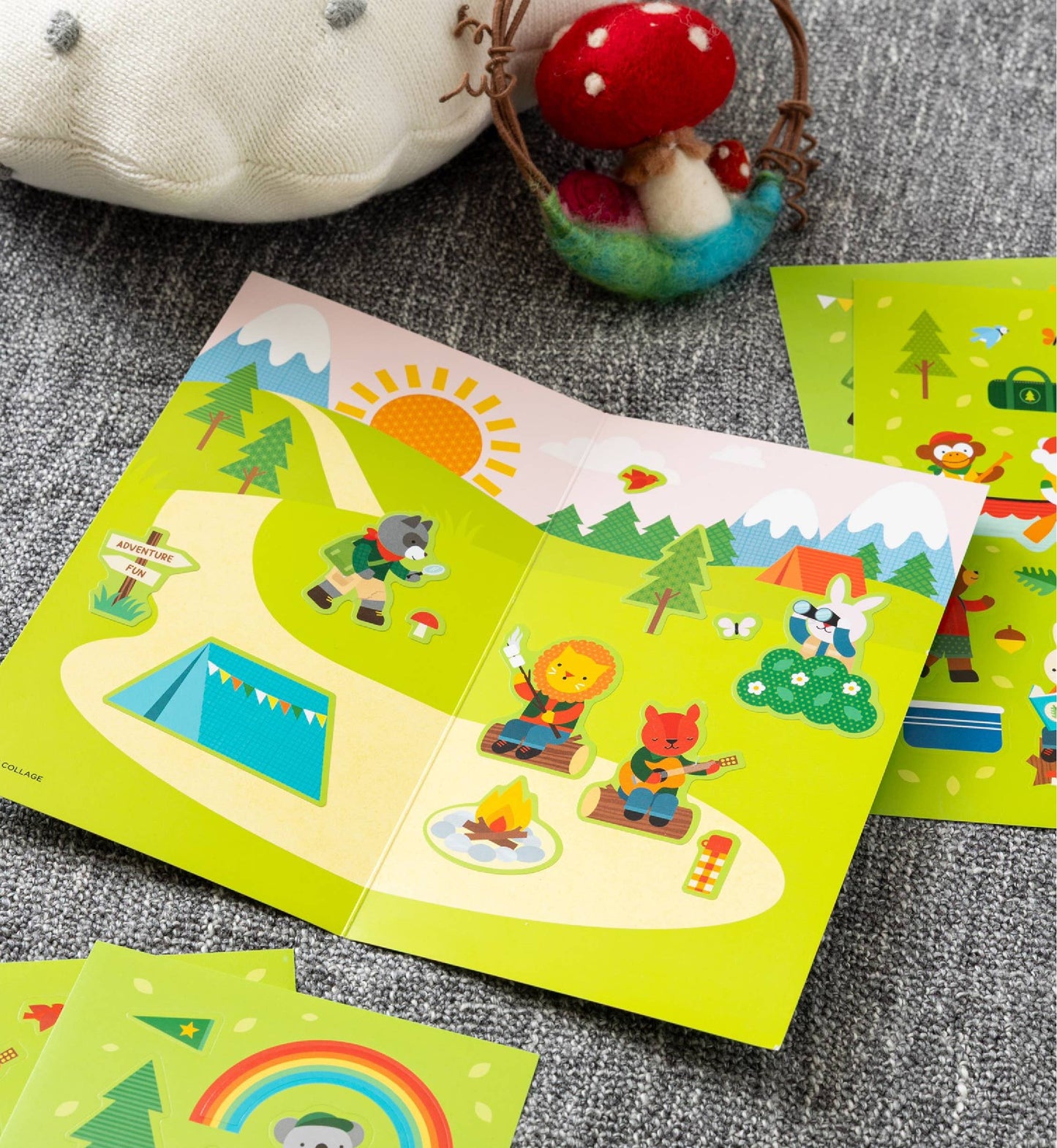 Mini Sticker Set: Little Campers