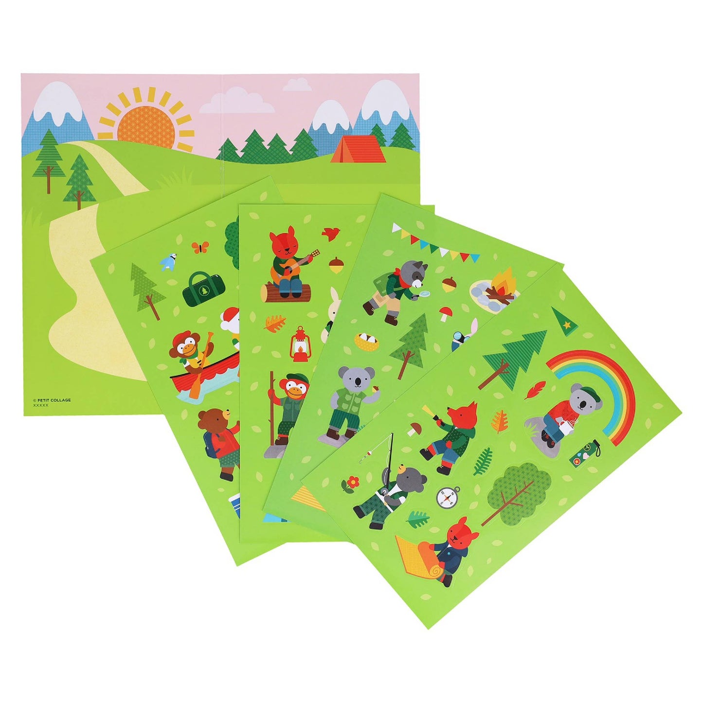 Mini Sticker Set: Little Campers