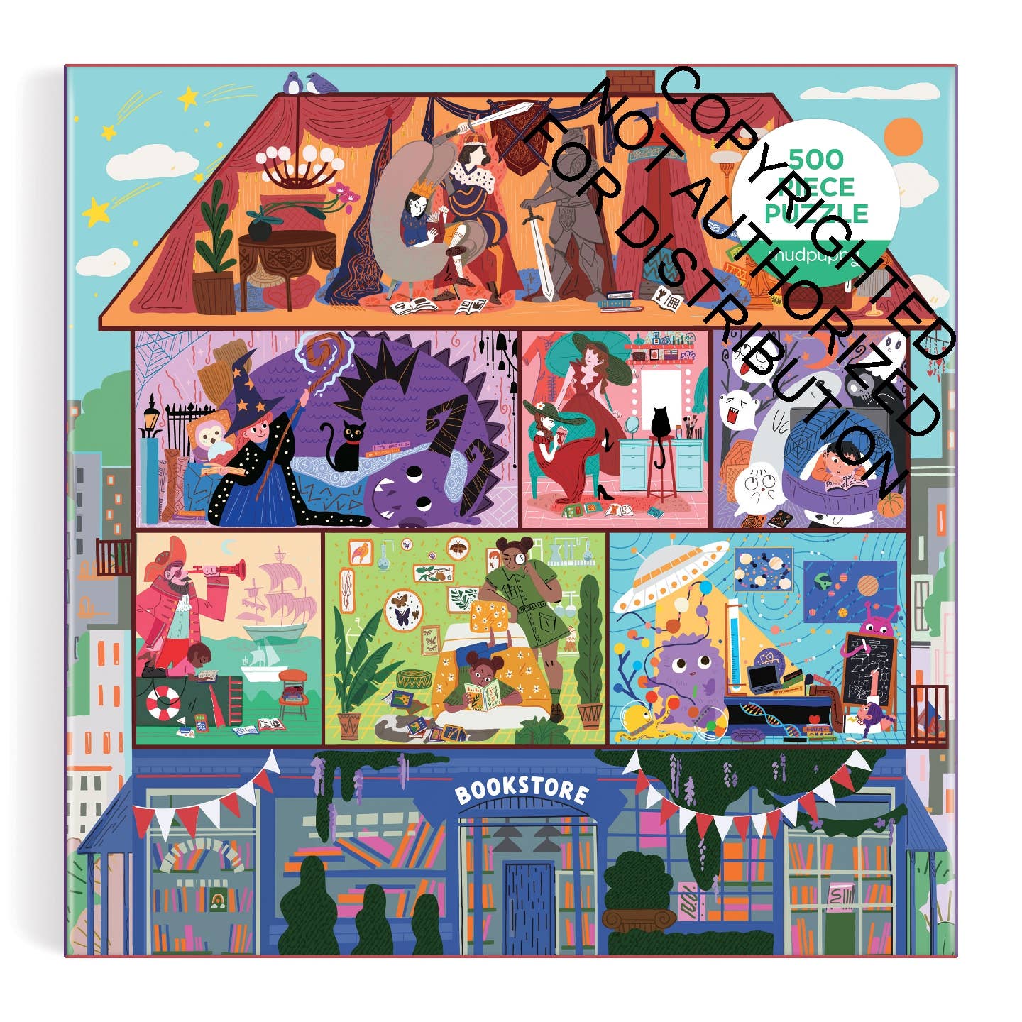 The Magic of Stories 500 Piece Family Puzzle