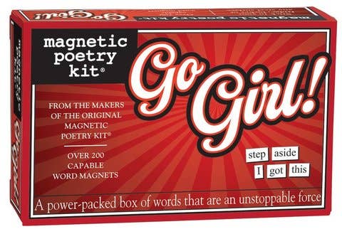 Go Girl! Magnetic Poetry Kit