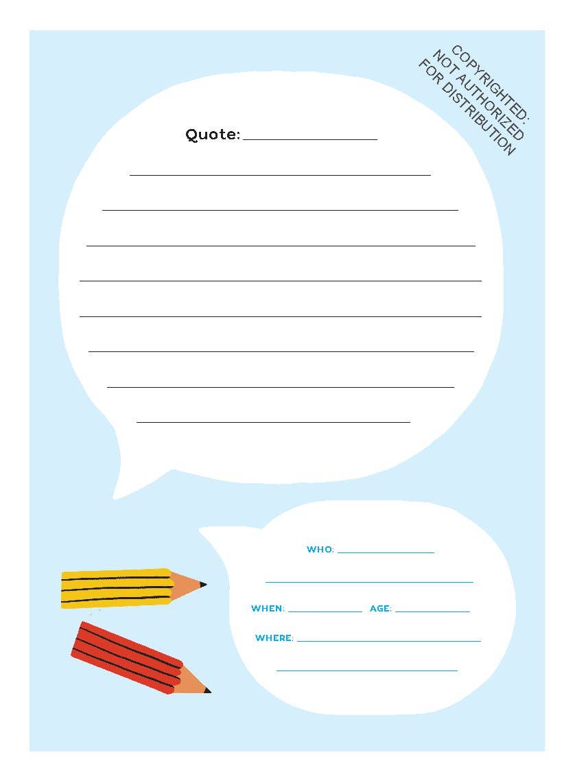 My Quotable Kid - Journal for Parents