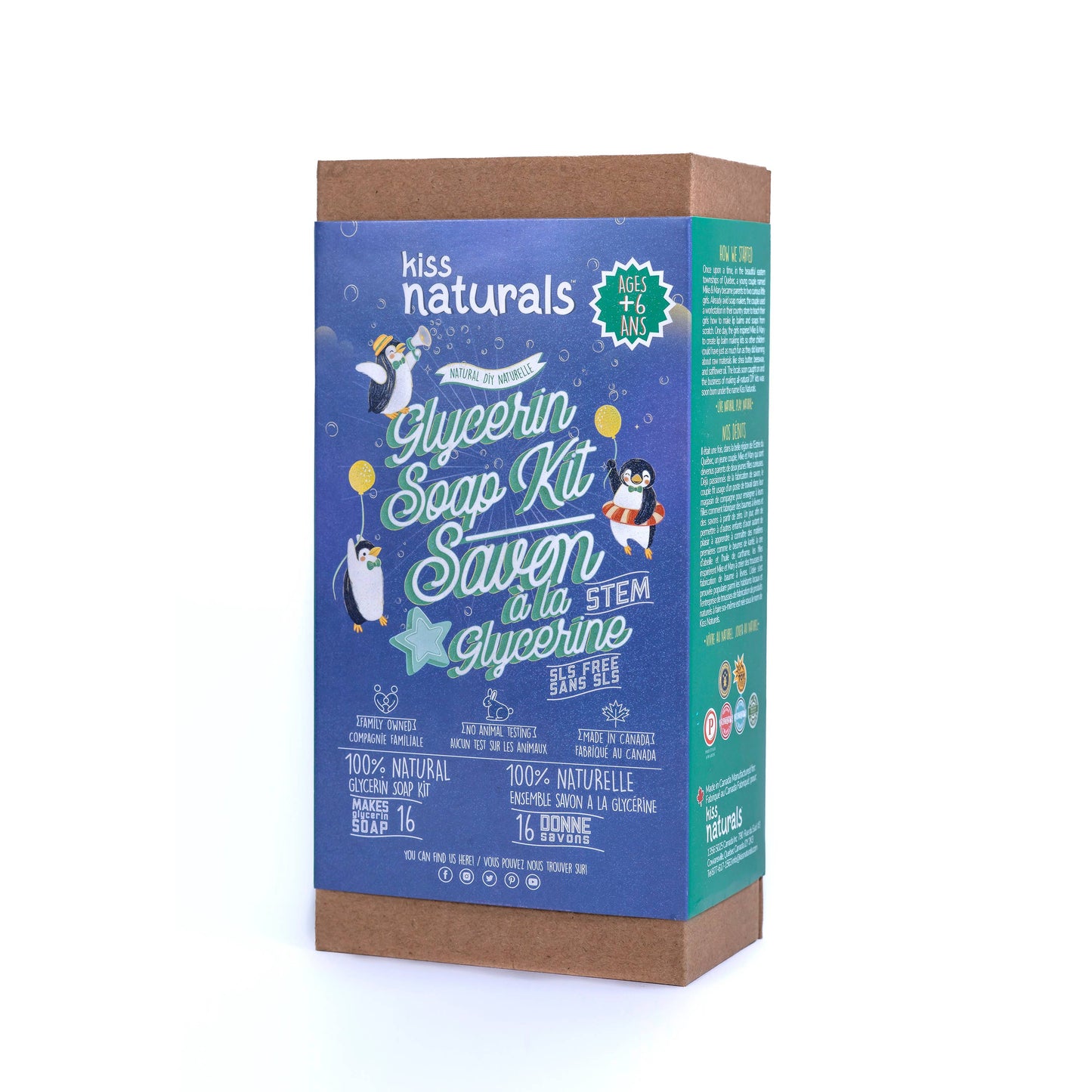 Make Your Own Soap - Kiss Naturals DIY Kits for Kids
