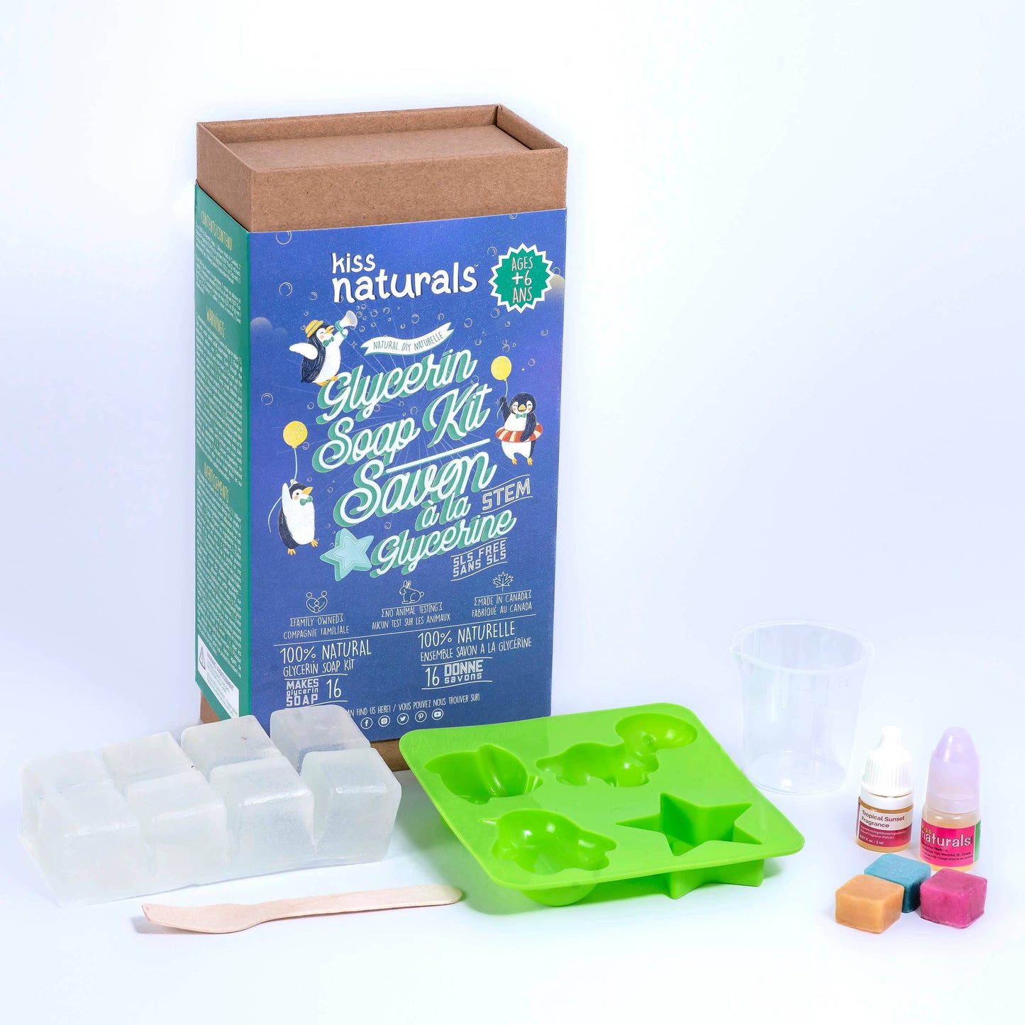 Make Your Own Soap - Kiss Naturals DIY Kits for Kids
