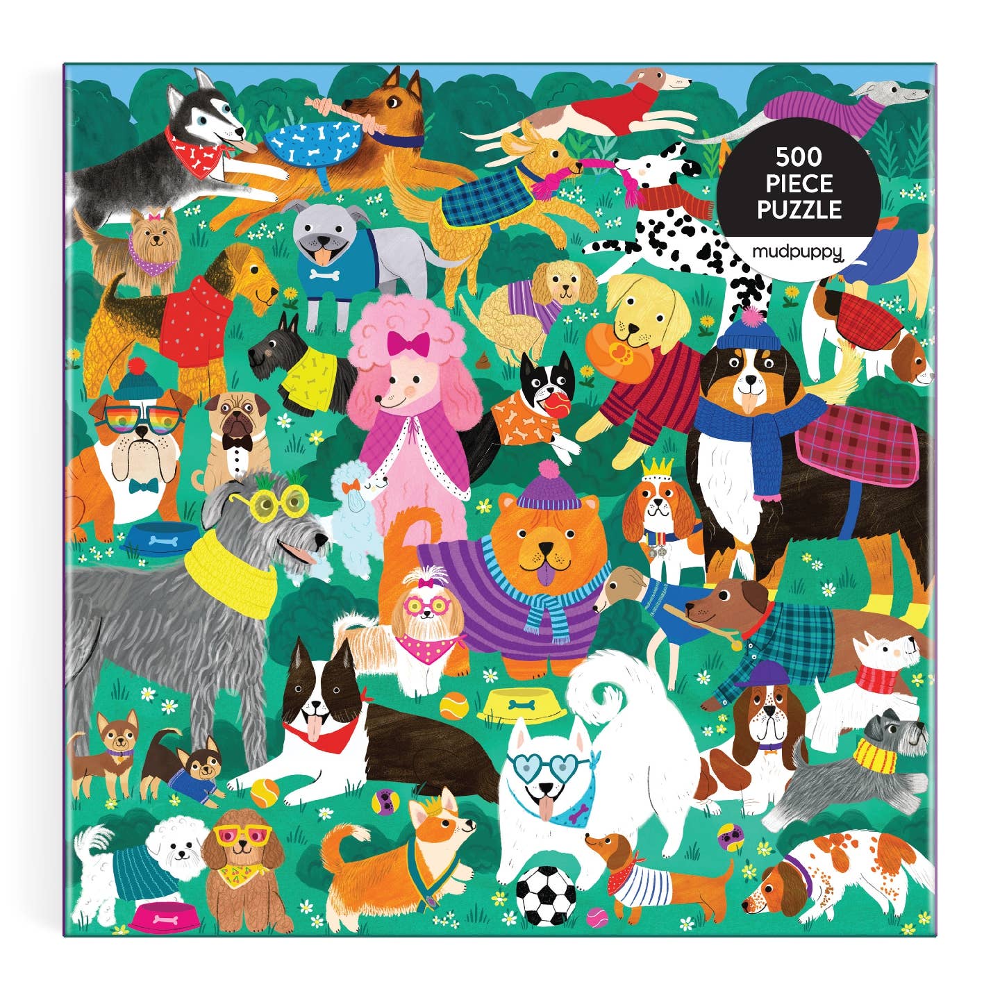 Doggone Days 500 Piece Family Puzzle