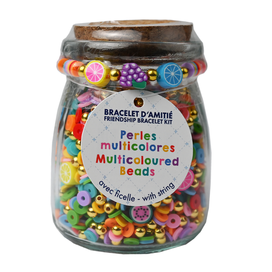 DIY Bead Jar - Multicolour